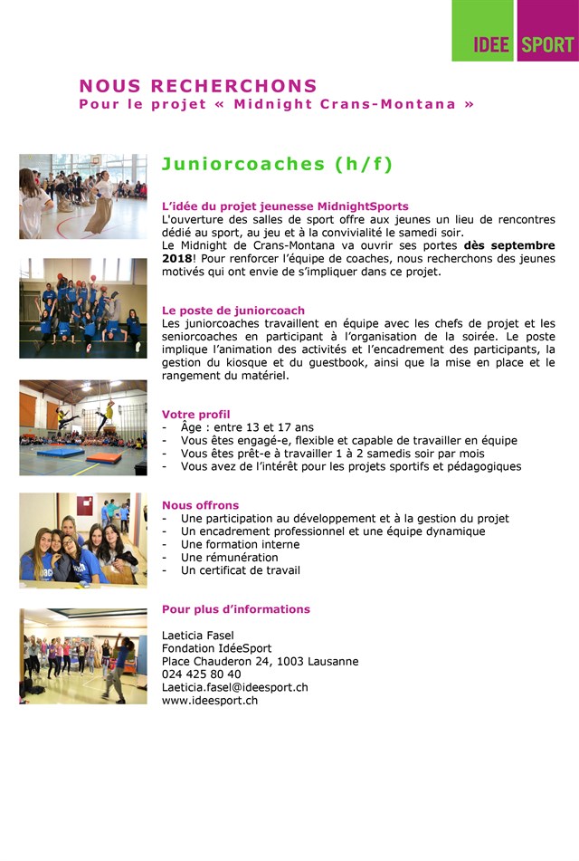 Idéessport Juniorcoaches