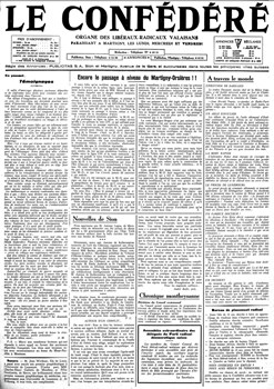 Le Confédéré 12101945 Une Complète