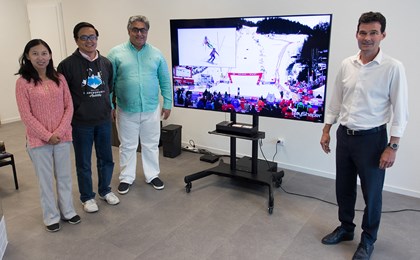 Rayshaper - Touradj Ebrahimi reçoit la médaille SMPTE