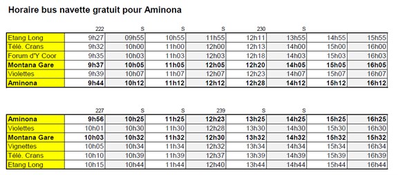 Horaire smc