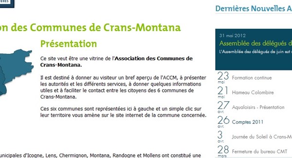 Le nouveau site internet de l'ACCM