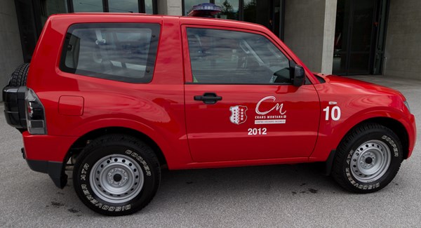 Le nouveau véhicule des pompiers - Le nouveau véhicule des pompiers de Crans-Montana