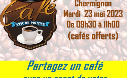 Café avec un policier le 23 mai
