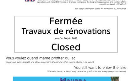 La plage de la Moubra fait peau neuve