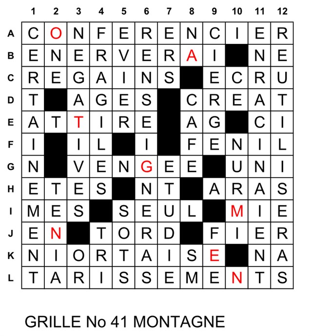 Info 41 Grille Mots Croisés