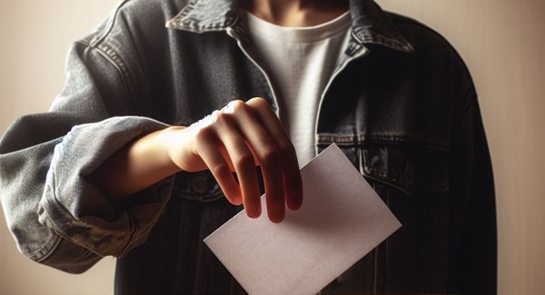 Jeune Vote À Lurne