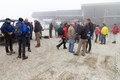 Visite de la piste Mont-Lachaux - Visite, le 10 octobre 2013, de la piste du Mont-Lachaux