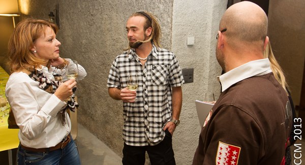 1ère Soirée Citoyenne de Crans-Montana - Mme Céline Duc Clivaz avec M. Derek Wedge