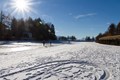 Etang Long Hiver - 4 patinoires, un anneau de glace sur l'Etang Long