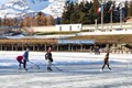 Etang Long Hiver - 4 patinoires, un anneau de glace sur l'Etang Long