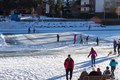 Etang Long Hiver - 4 patinoires, un anneau de glace sur l'Etang Long