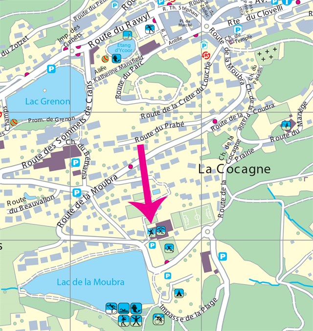 Carte De Crans Montana Escalade